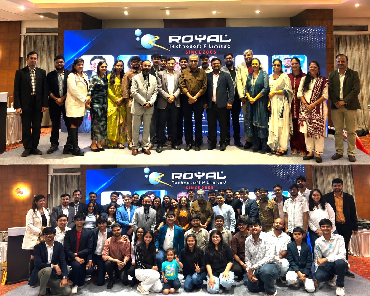 રોયલ ટેક્નોસોફ્ટ પ્રાઈવેટ લિમિટેડ દ્વારા વૈશ્વિક શૈક્ષણિક સિદ્ધિઓ માટે ઉત્કૃષ્ટ વિદ્યાર્થીઓનું સન્માન કરવામાં આવ્યું